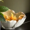 Zastawa Stołowa|Misy*KARE Design Misa Dekoracyjna Flower Bloom Ø20 Cm Kremowo-złota