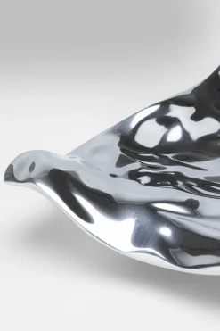 Zastawa Stołowa|Misy*KARE Design Misa Dekoracyjna Jade 48x22 Cm Aluminium Srebrna