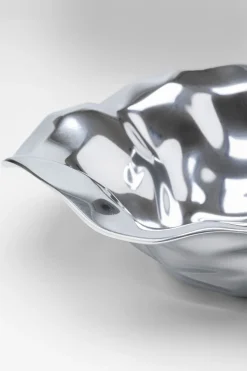 Zastawa Stołowa|Misy*KARE Design Misa Dekoracyjna Jade 32x30 Cm Aluminium Srebrna