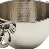 Zastawa Stołowa|Misy*KARE Design Misa Dekoracyjna Srebrna Z Aluminium Uchwyty Z Motywem Słonia 23x18 Cm