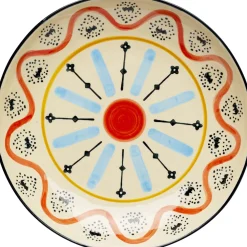 Zastawa Stołowa|Misy*KARE Design Misa Dekoracyjna Z Ceramiki Boho Kolorowe Wzory Ø27 Cm