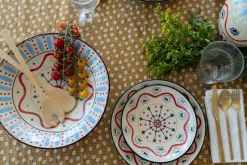 Zastawa Stołowa|Misy*KARE Design Misa Dekoracyjna Z Ceramiki Boho Kolorowe Wzory Ø27 Cm