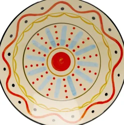 Zastawa Stołowa|Misy*KARE Design Misa Dekoracyjna Z Ceramiki Boho Kolorowe Wzory Ø28 Cm