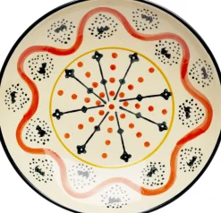 Zastawa Stołowa|Misy*KARE Design Misa Dekoracyjna Z Ceramiki Boho Kolorowe Wzory Ø22 Cm