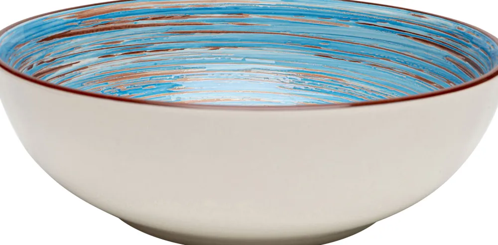 Zastawa Stołowa|Misy*KARE Design Misa Z Kamionki Niebieska Ø22 Cm 1,5L