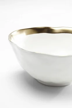 Zastawa Stołowa|Miseczki*KARE Design Miska Bell Ø15 Cm Biało-złota
