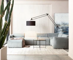 Sofy Modułowe|Narożniki*KARE Design Moduł Narożny Lucca 89x86 Cm Szary Prawy
