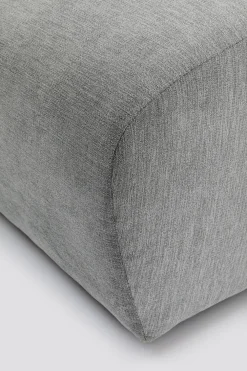 Sofy Modułowe|Pufy*KARE Design Moduł - Pufa Lucca 86x76 Cm Szara