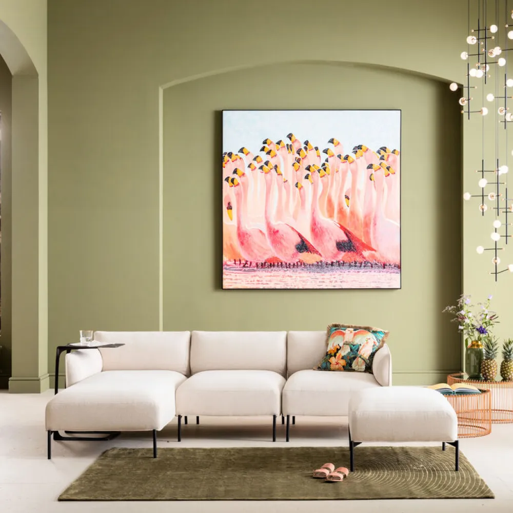 Sofy Modułowe*KARE Design Moduł - Sofa Chiara 76x84 Cm Kremowy