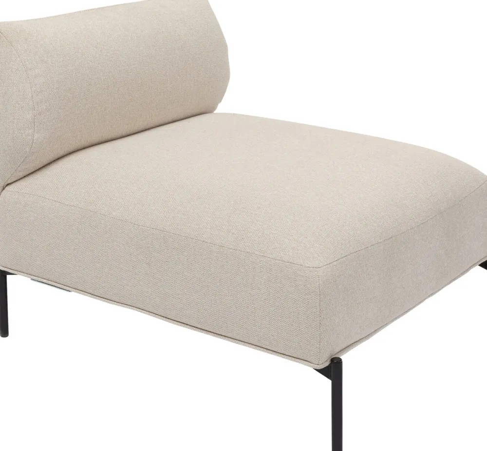 Sofy Modułowe*KARE Design Moduł - Sofa Chiara 76x84 Cm Kremowy