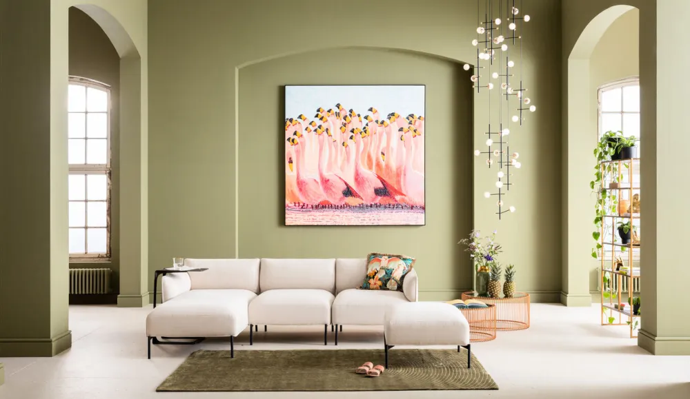 Sofy Modułowe*KARE Design Moduł - Sofa Chiara 76x84 Cm Kremowy