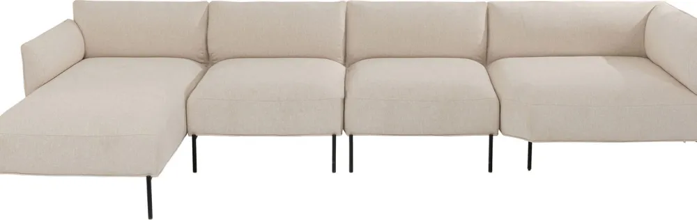 Sofy Modułowe*KARE Design Moduł - Sofa Chiara 76x84 Cm Kremowy
