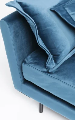 Sofy Modułowe*KARE Design Moduł - Sofa Lullaby 85 Cm Petrol
