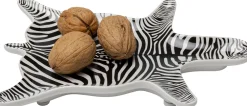 Zastawa Stołowa|Naczynia Do Przekąsek*KARE Design Naczynie Dekoracyjne - Na Przekąski Zebra Czarno-białe 21x15 Cm