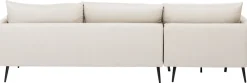 Narożniki*KARE Design Narożnik Amalfi 275x159 Cm Kremowy Lewy