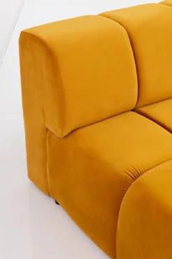 Narożniki*KARE Design Narożnik Belami 265x210 Cm Bursztynowy Prawy