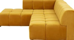Narożniki*KARE Design Narożnik Belami 265x210 Cm Bursztynowy Lewy