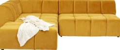 Narożniki*KARE Design Narożnik Belami 265x210 Cm Bursztynowy Lewy
