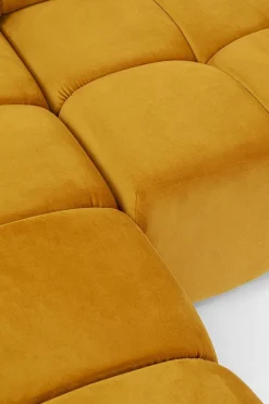 Narożniki*KARE Design Narożnik Belami 265x210 Cm Bursztynowy Lewy