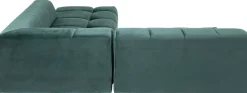 Narożniki*KARE Design Narożnik Belami 265x210 Cm Ciemnozielony Prawy