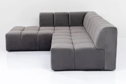 Narożniki*KARE Design Narożnik Belami 265x210 Cm Szary Lewy