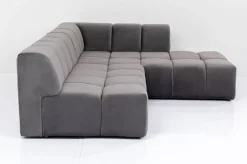 Narożniki*KARE Design Narożnik Belami 265x210 Cm Szary Prawy