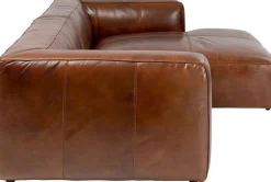Narożniki*KARE Design Narożnik Cubetto 270x170 Cm Brązowy Skóra Naturalna - Prawy