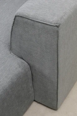 Narożniki*KARE Design Narożnik Duży Modułowy Szary 357x182 Cm Prawy