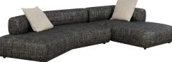 Narożniki*KARE Design Narożnik 2-elementowy Nowoczesny Czarno-biały 334x180 Cm