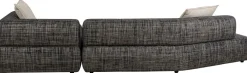 Narożniki*KARE Design Narożnik 2-elementowy Nowoczesny Czarno-biały 334x180 Cm