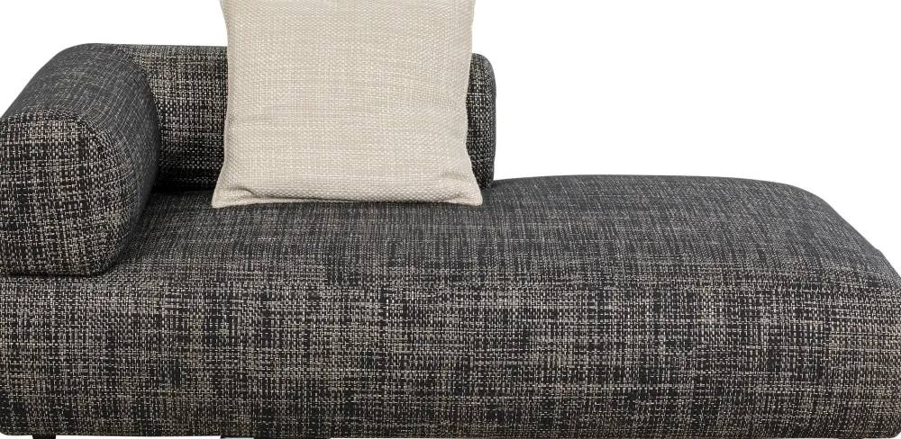 Narożniki*KARE Design Narożnik 2-elementowy Nowoczesny Czarno-biały 334x180 Cm