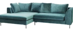 Narożniki*KARE Design Narożnik Gianna 290x167 Cm Zielony Lewy