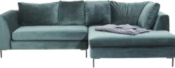 Narożniki*KARE Design Narożnik Gianna 290x167 Cm Zielony Prawy