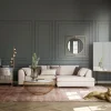 Narożniki*KARE Design Narożnik Gianni Velvet 290x167 Cm Kremowy Prawy