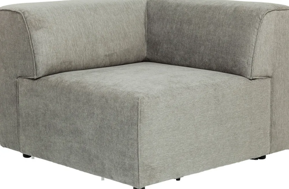 Sofy Modułowe|Narożniki*KARE Design Narożnik Infinity Chenille 100x100 Cm Prawy Szary