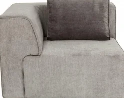 Sofy Modułowe|Narożniki*KARE Design Narożnik Infinity Chenille 100x100 Cm Lewy Szary