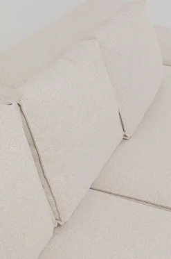 Narożniki*KARE Design Narożnik Infinity Ottomane 306x182 Cm Kremowy Lewy