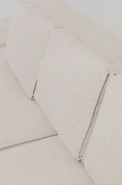 Narożniki*KARE Design Narożnik Infinity Ottomane 306x182 Cm Kremowy Prawy