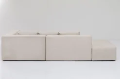 Narożniki*KARE Design Narożnik Infinity Ottomane 306x182 Cm Kremowy Prawy