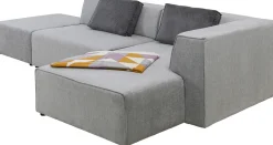 Sofy Modułowe|Narożniki*KARE Design Narożnik Infinity Szary 302x182 Cm Prawostronny