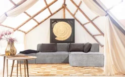 Sofy Modułowe|Narożniki*KARE Design Narożnik Infinity Szary 302x182 Cm Prawostronny