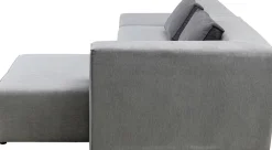 Sofy Modułowe|Narożniki*KARE Design Narożnik Infinity Szary 302x182 Cm Prawostronny