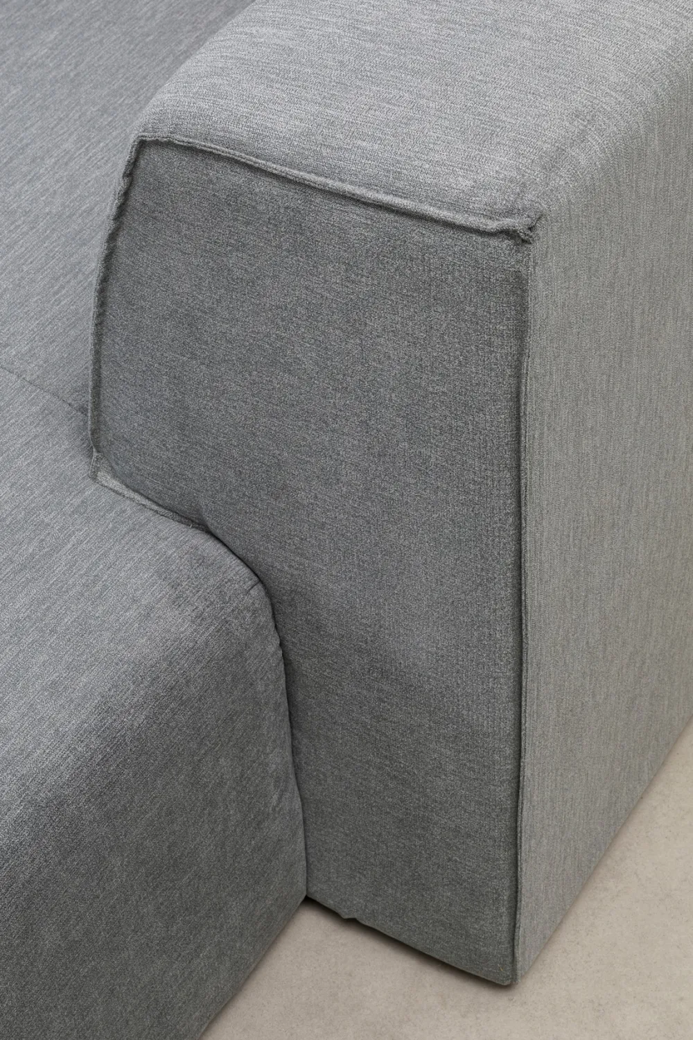 Sofy Modułowe|Narożniki*KARE Design Narożnik Infinity Szary 302x182 Cm Prawostronny