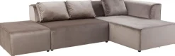 Narożniki*KARE Design Narożnik Infinity Velvet 302x182 Cm Taupe Prawy