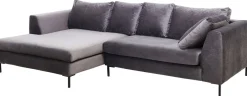 Narożniki*KARE Design Narożnik Lewy Gianni 290x160 Cm Szary