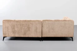 Narożniki*KARE Design Narożnik Lewy Kremowy Nogi Czarne 250x200 Cm