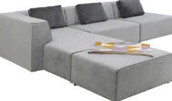 Narożniki*KARE Design Narożnik Modułowy Duży Szary Lewy 357x182 Cm