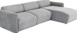 Narożniki*KARE Design Narożnik Modułowy Lucca 255x158 Cm Szary Prawy