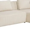 Narożniki*KARE Design Narożnik Modułowy Sztruksowy Kremowy Prawy 306x182 Cm