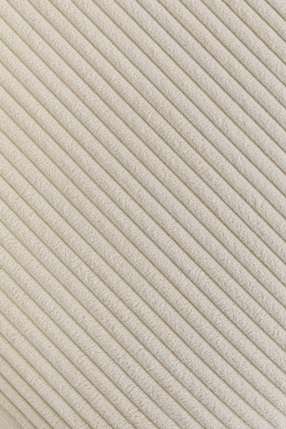 Narożniki*KARE Design Narożnik Modułowy Sztruksowy Kremowy Prawy 306x182 Cm